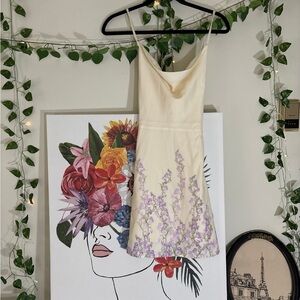 ✨ Cider Floral Cream Dress✨